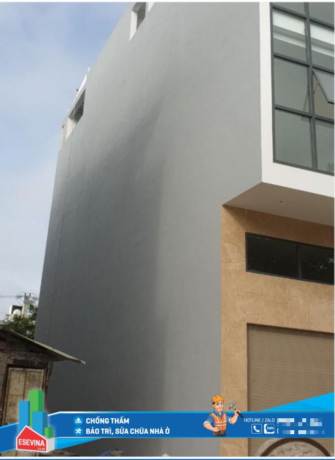 Thi công chống thấm tường