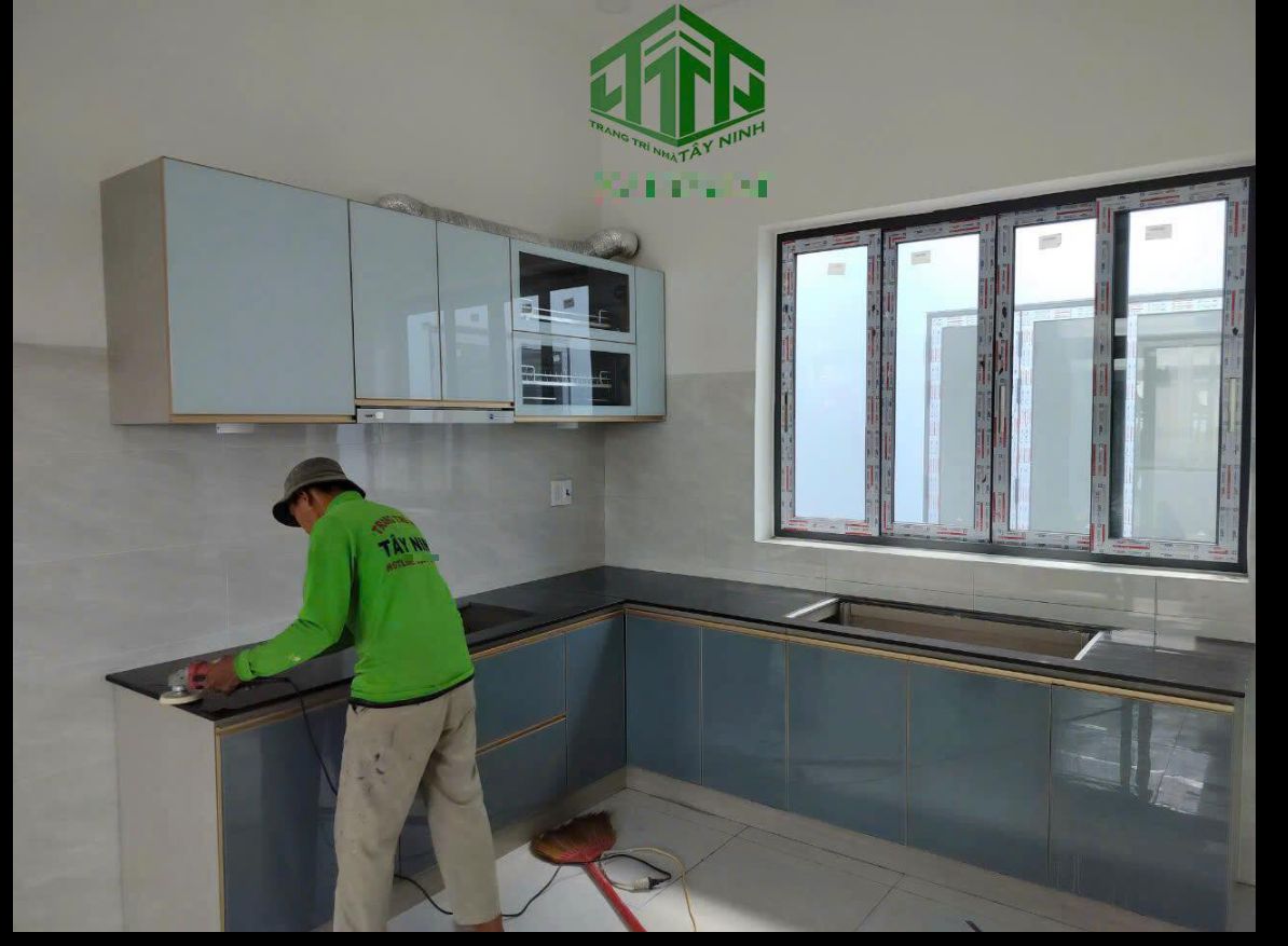 Thi công hoàn thiện tủ bếp