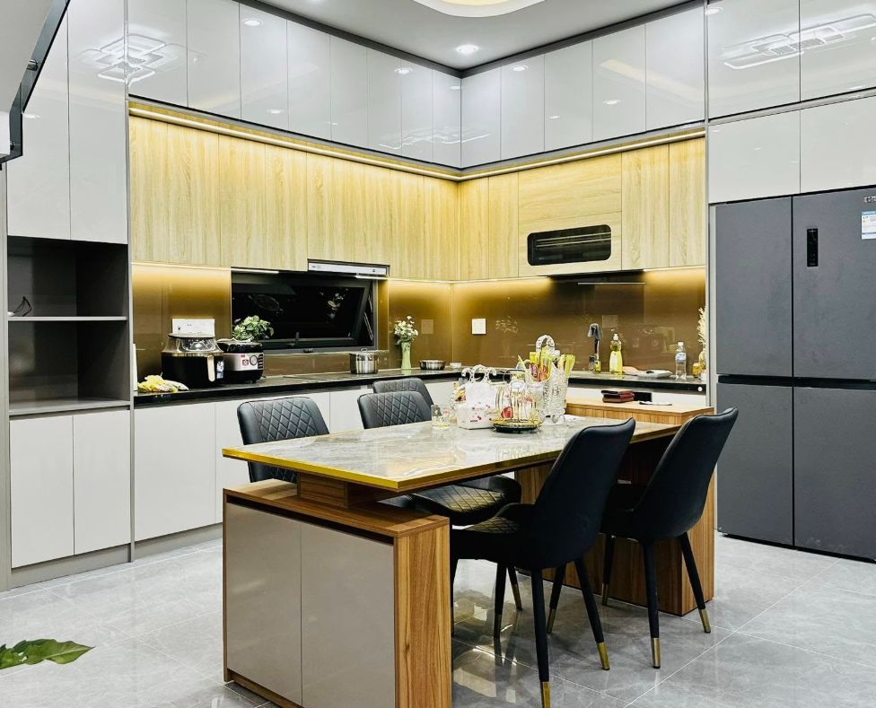 Thiết kế nội thất căn bếp 