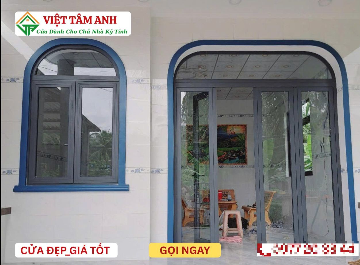 Thi công lắp đặt cửa nhôm xingfa 