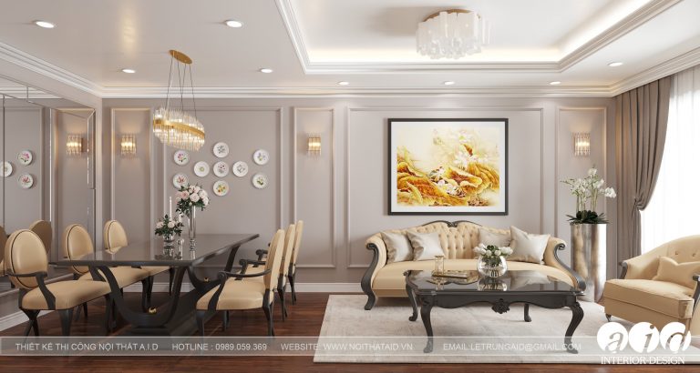 Thiết kế nội thất căn hộ SUNSHINE CITY