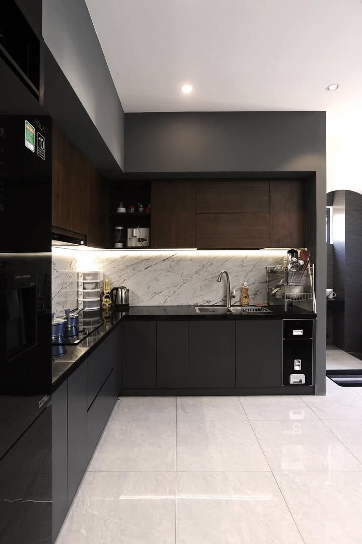 Thi công hoàn thiện tủ bếp 