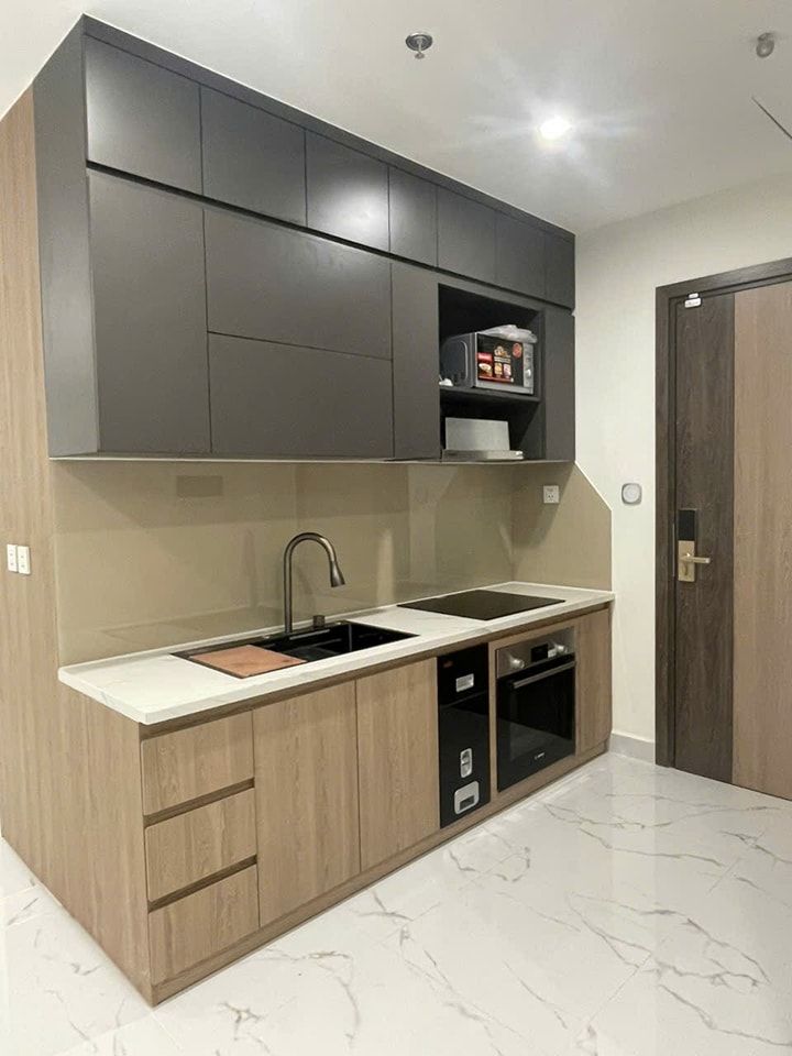 Thi công tủ bếp 