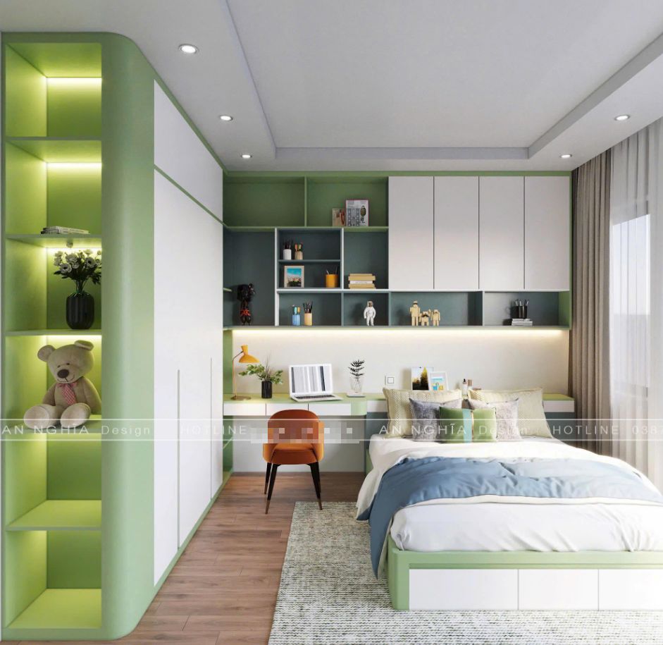 Thiết kế nội thất phòng ngủ 