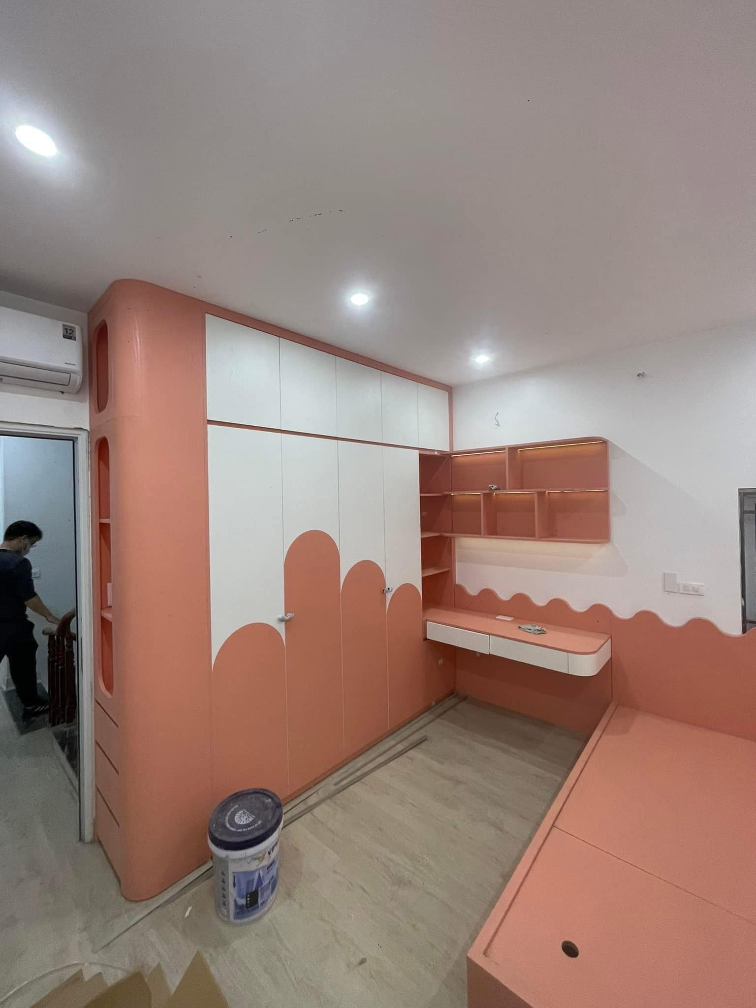 Hoàn thiện nội thất cho căn phòng 