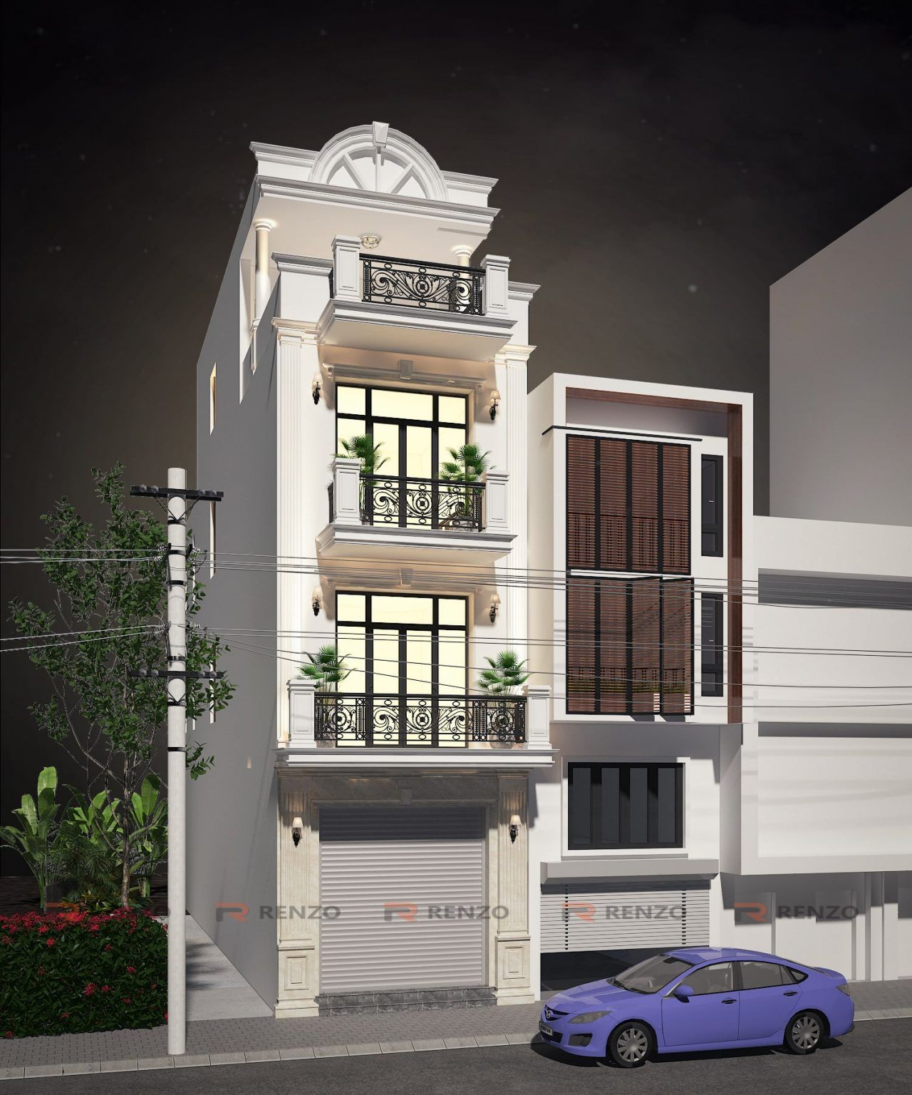 Thiết kế nhà phố