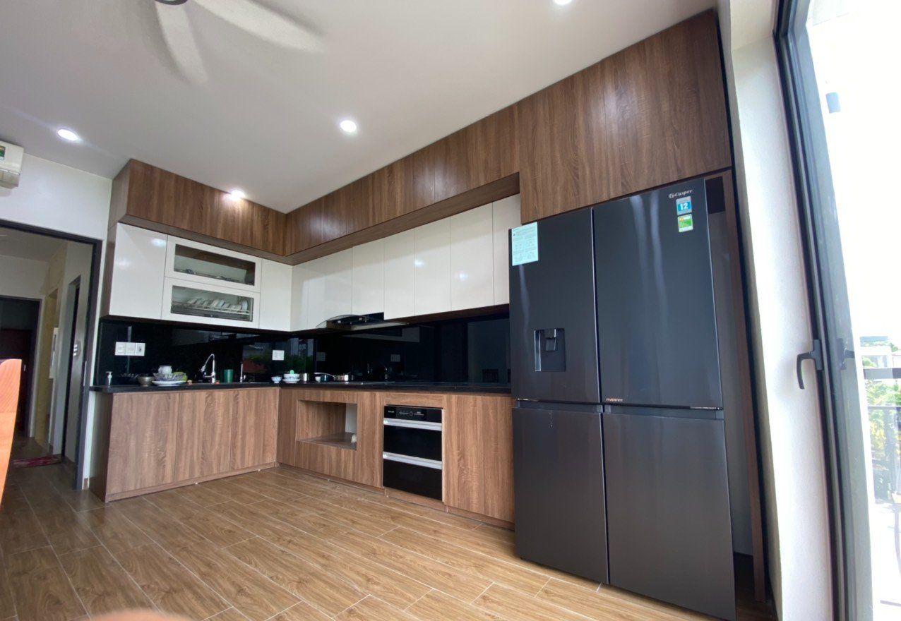 Thi công tủ bếp hiện đại