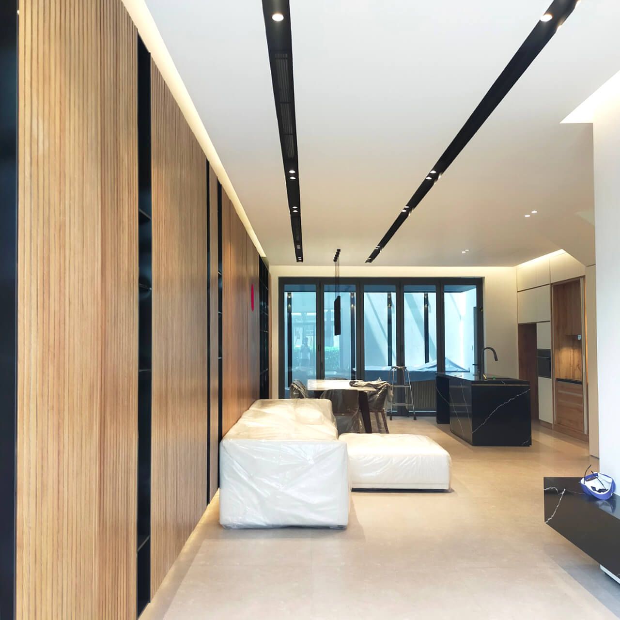 Nội thất nhà phố liền kề Verosa Park Khang Điền Q9 của ANh Bảy