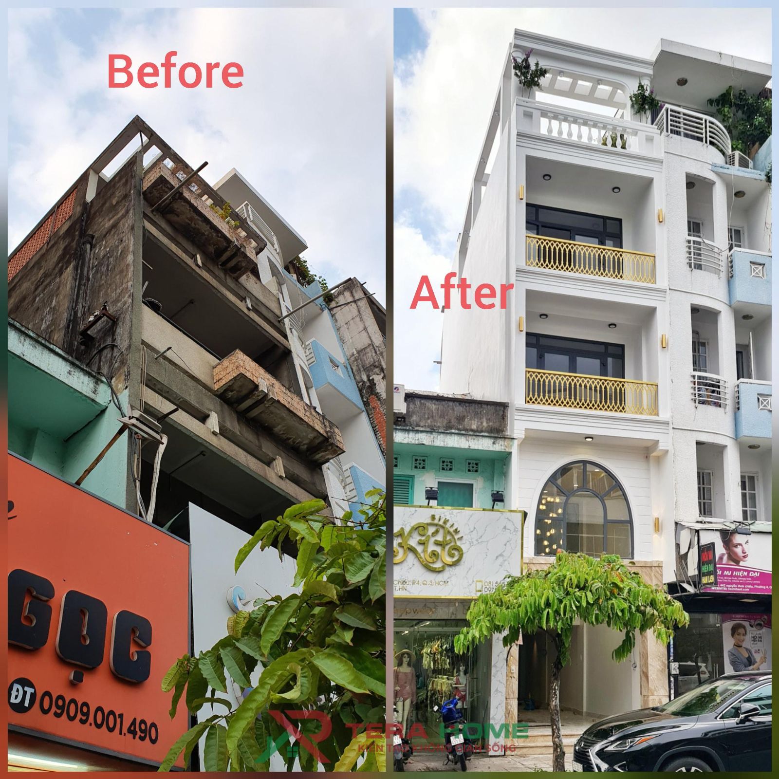 Thi công cải tạo nhà trọn gói 