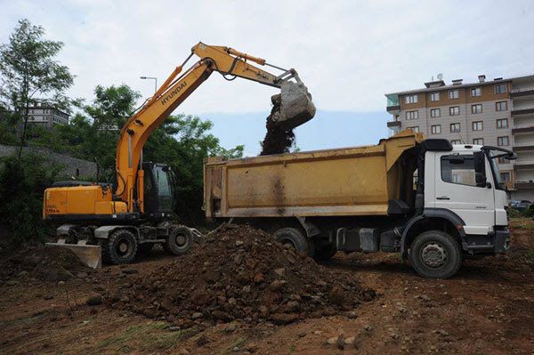 Xe vận chuyển xà bần