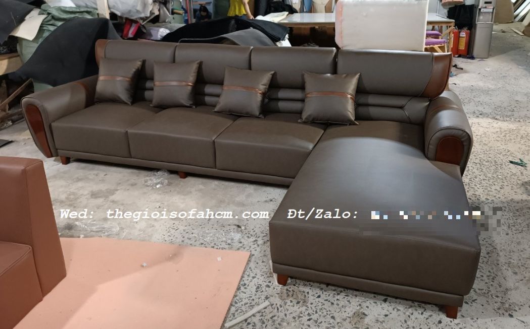 Hoàn thiện bộ ghế sofa mới 