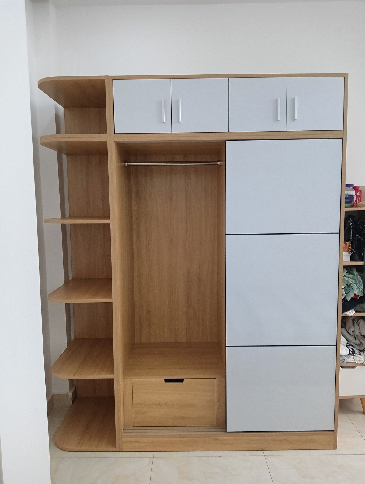 Thi công tủ quần áo hiện đại