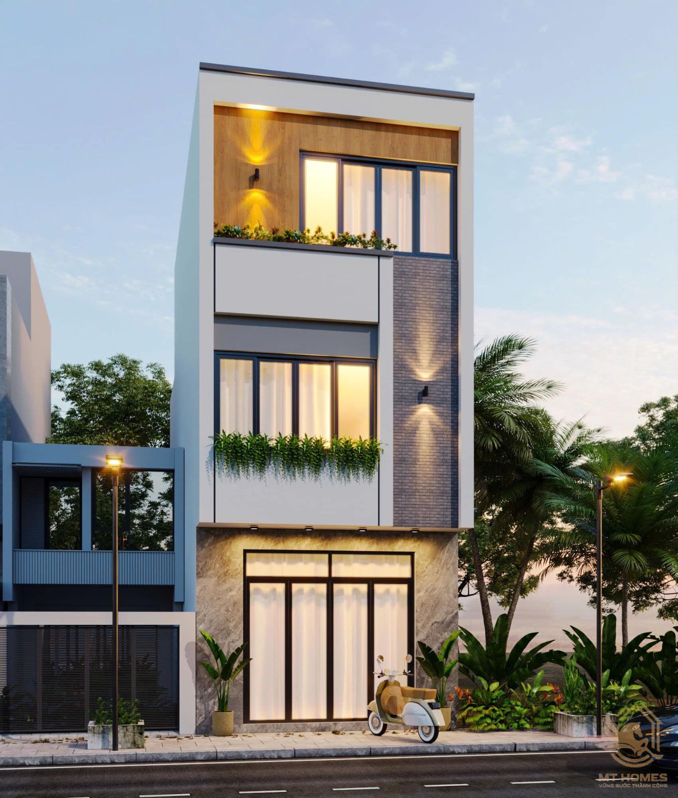 Xây dựng nhà hiện đại
