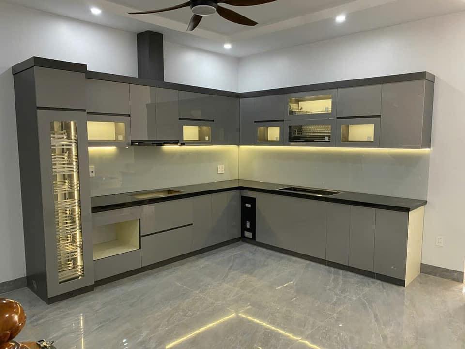 Thi công lắp đặt tủ bếp 