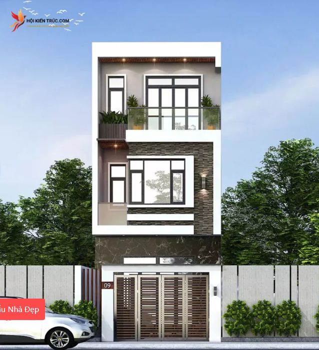 Thiết kế kiến trúc nhà phố