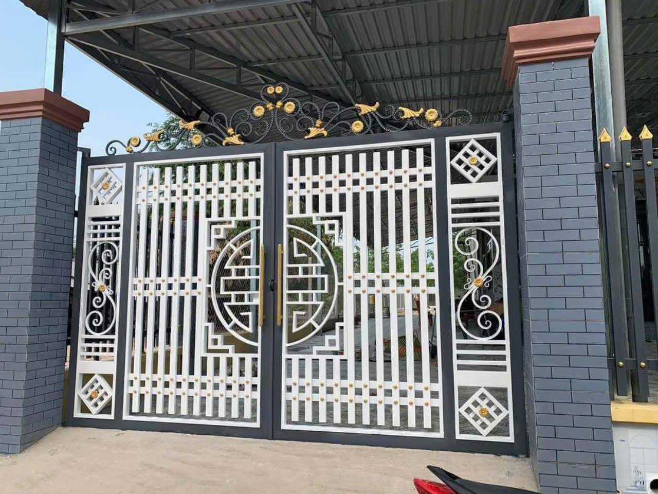 Thi công cổng sắt mỹ thuật 