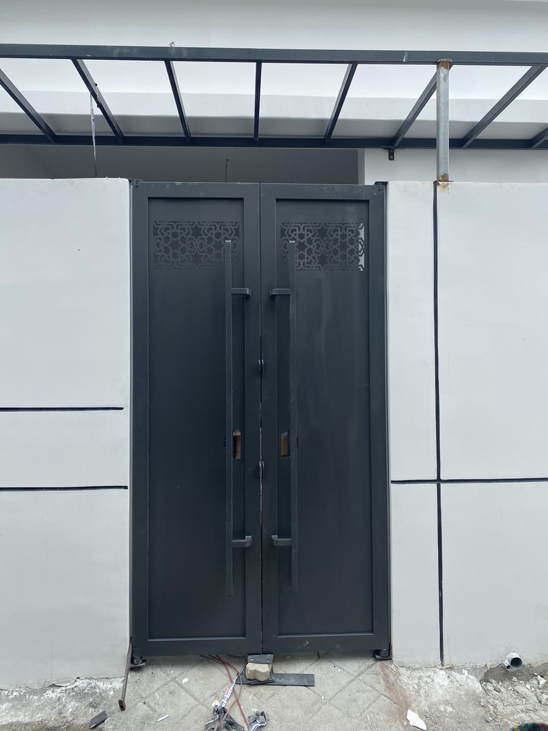 Thi công cửa sắt 