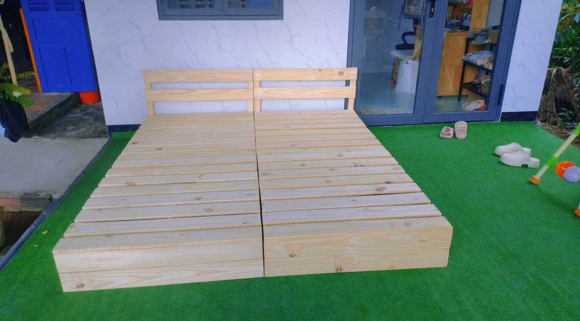 Giường palet 