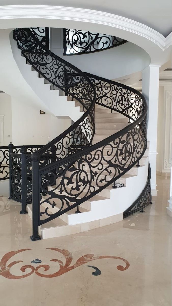 Cầu thang sắt mỹ thuật 