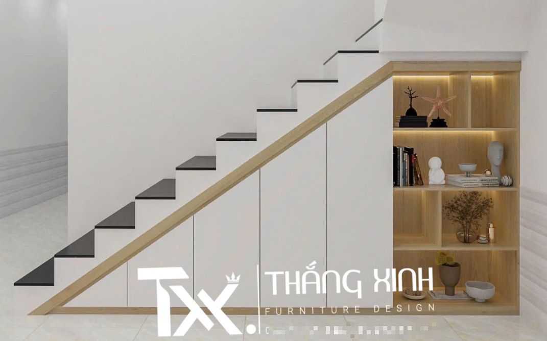 Kệ tủ gầm cầu thang 