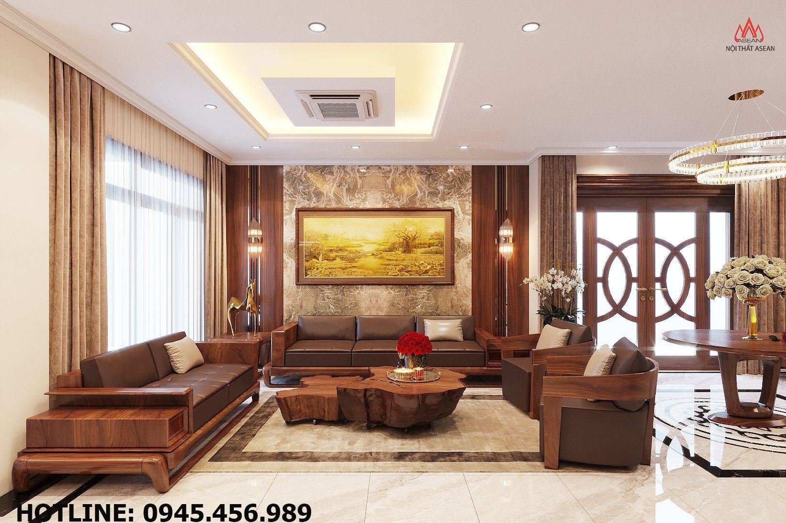 THIẾT KẾ  THI CÔNG NỘI THẤT BIỆT THỰ