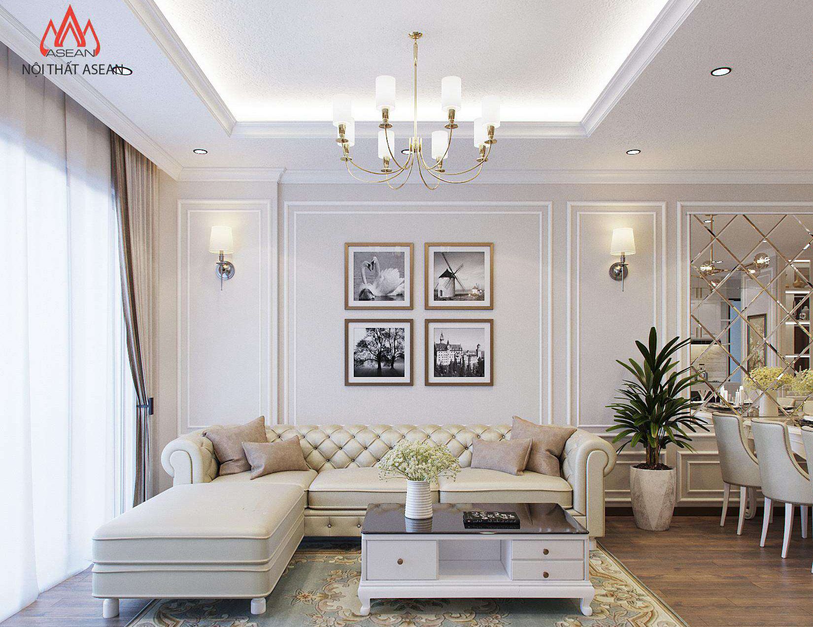 Thiết kế và thi công nội thất căn hộ chung cư