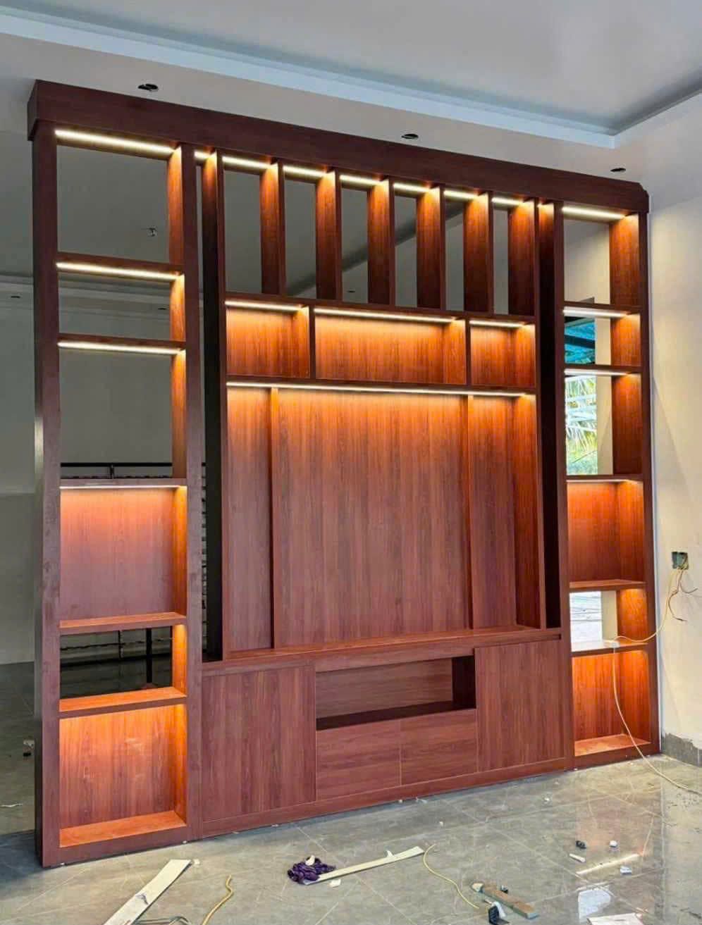 Kệ tivi âm tường hiện đại