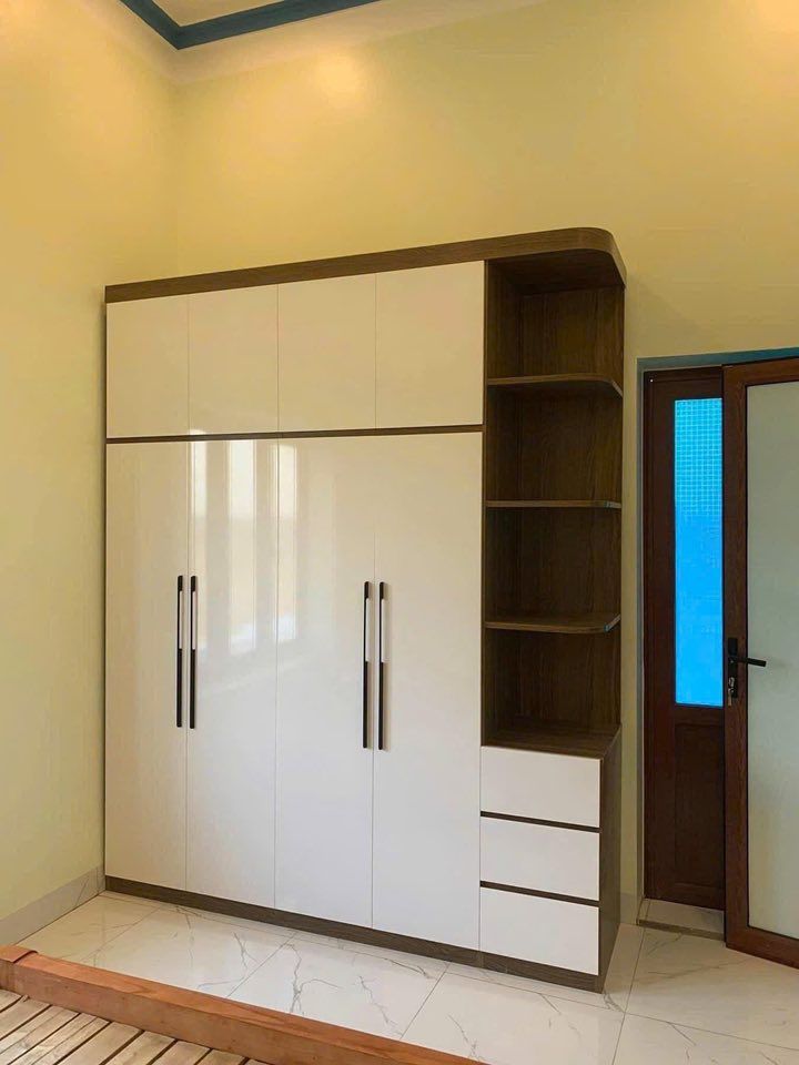 Hoàn thiện lắp đặt tủ quần áo cho phòng ngủ 