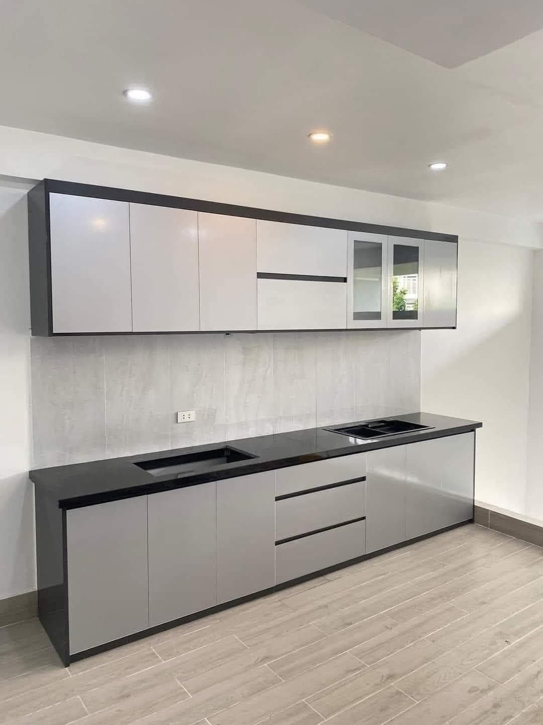 Thi công lắp tủ bếp hiện đại