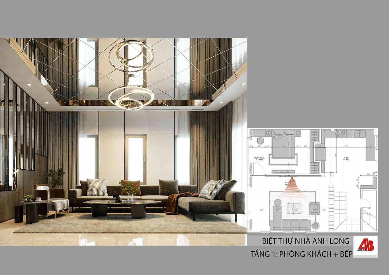 Thiết kế nội thất biệt thự