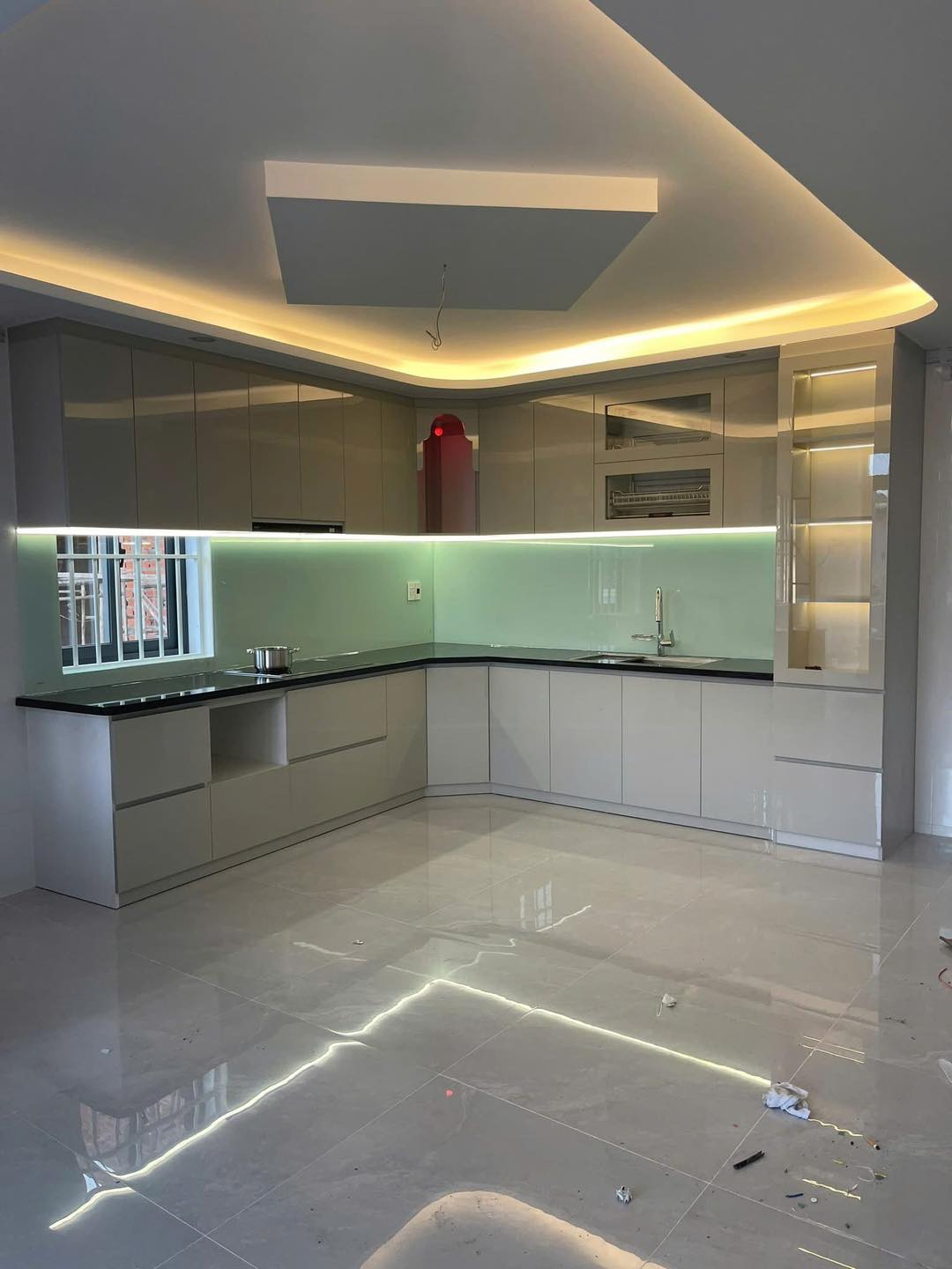 Thi công Tủ bếp hiện đại