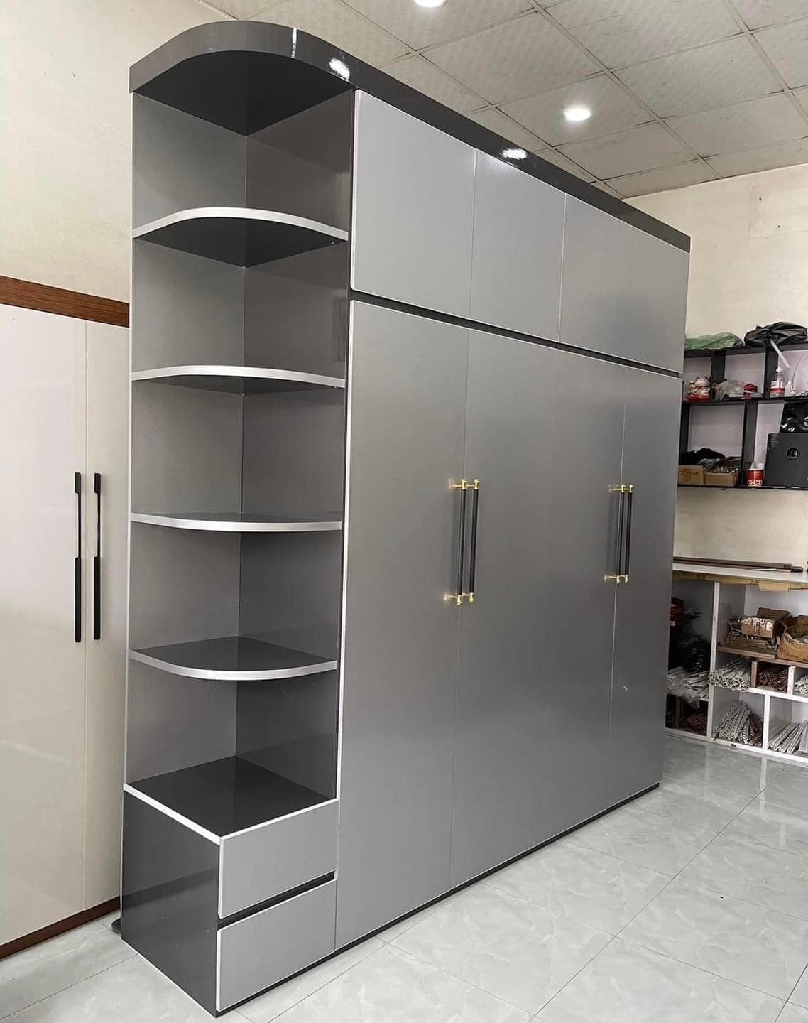 Tủ quần áo đa năng hiện đại