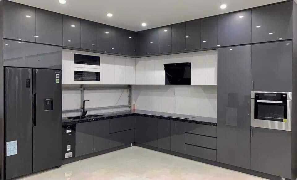 Thi công căn bếp hiện đại 