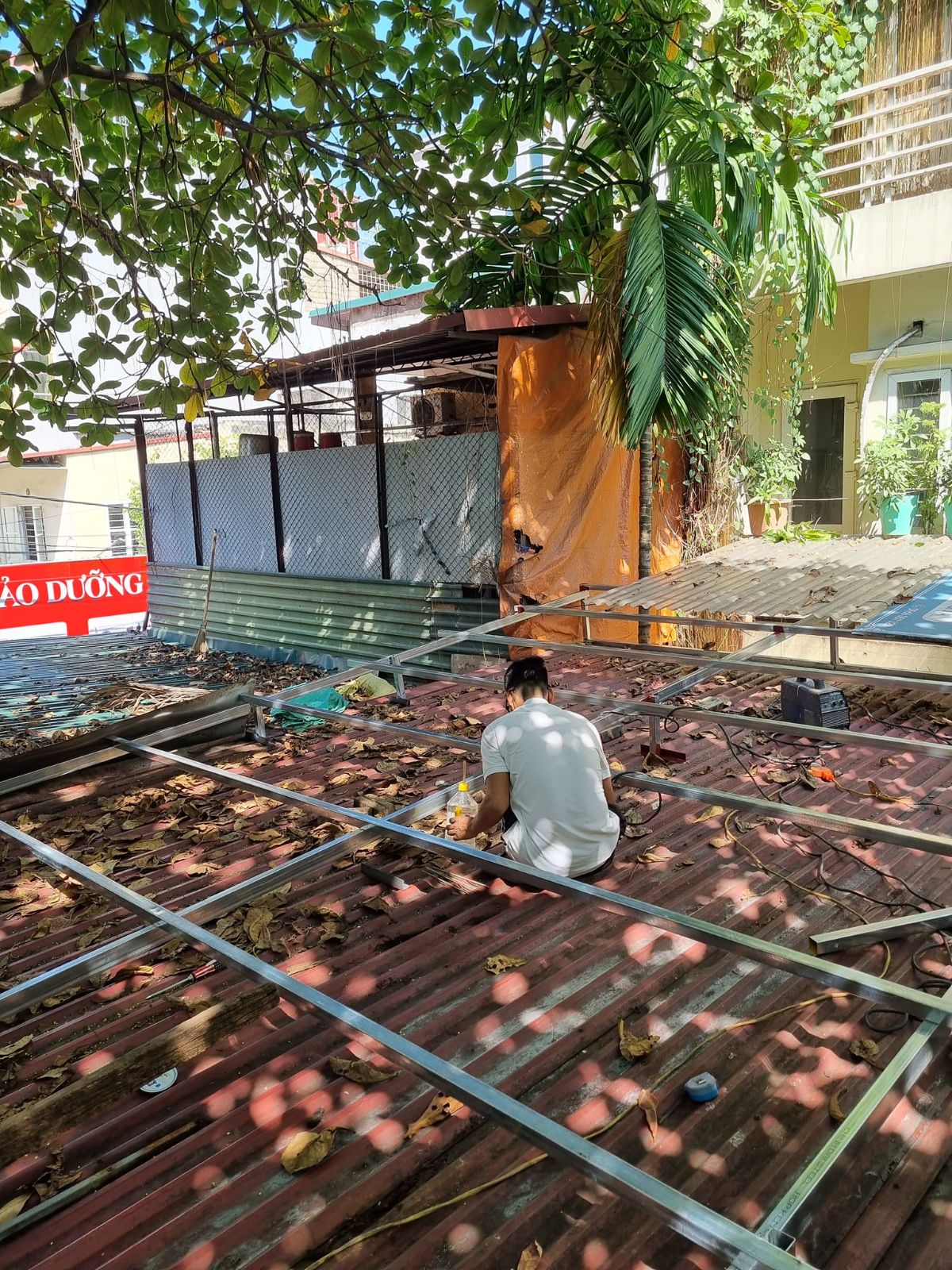 Bảo dưỡng mái tôn 