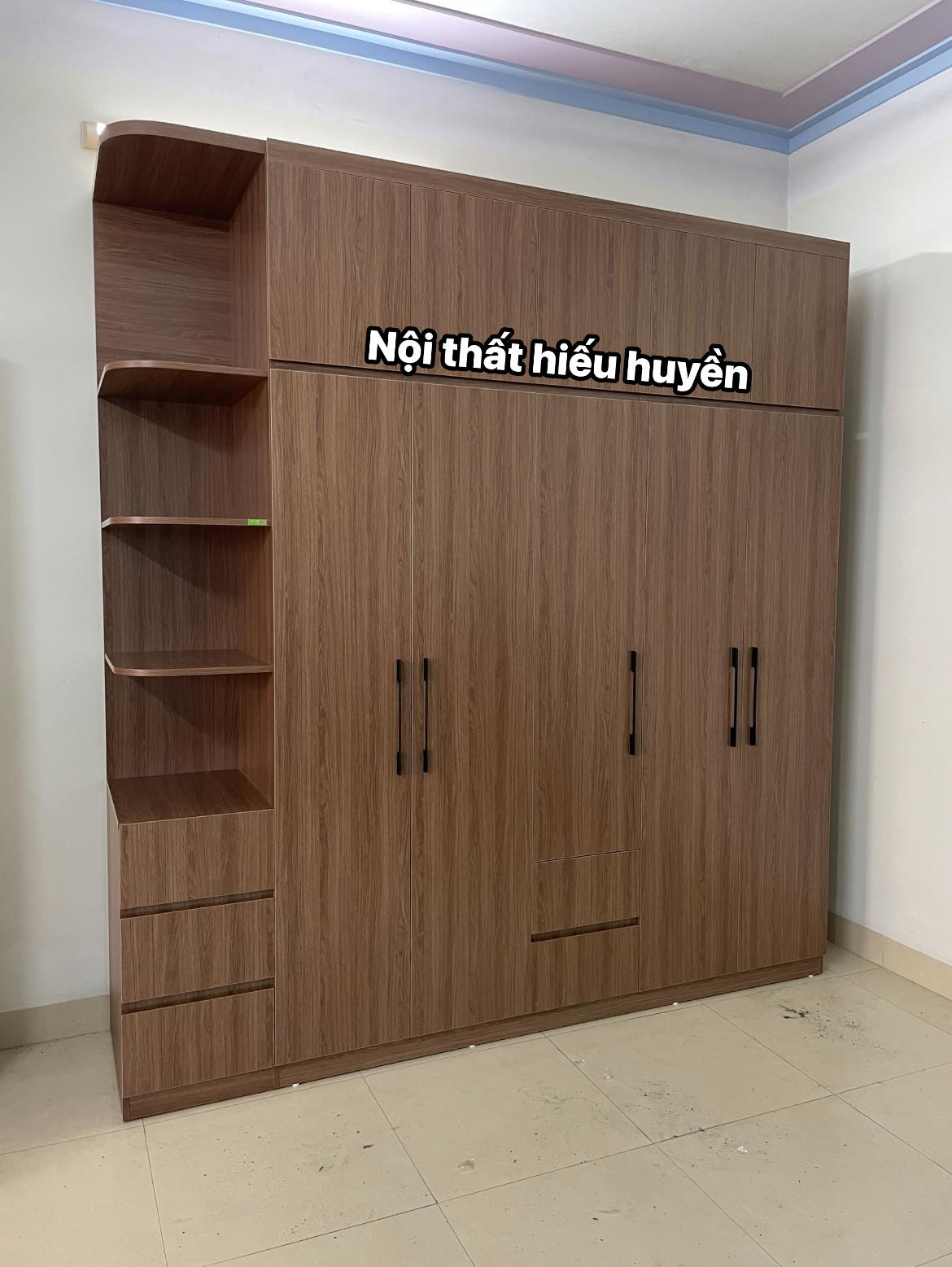 Tủ quần áo gỗ công nghiệp