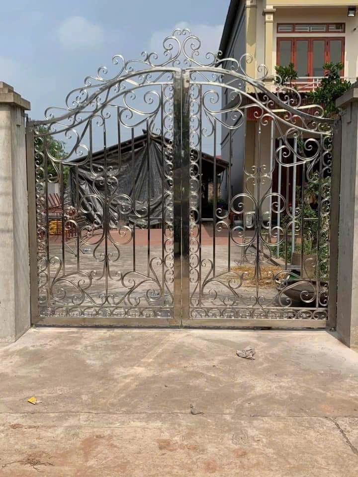 Cửa cổng inox 