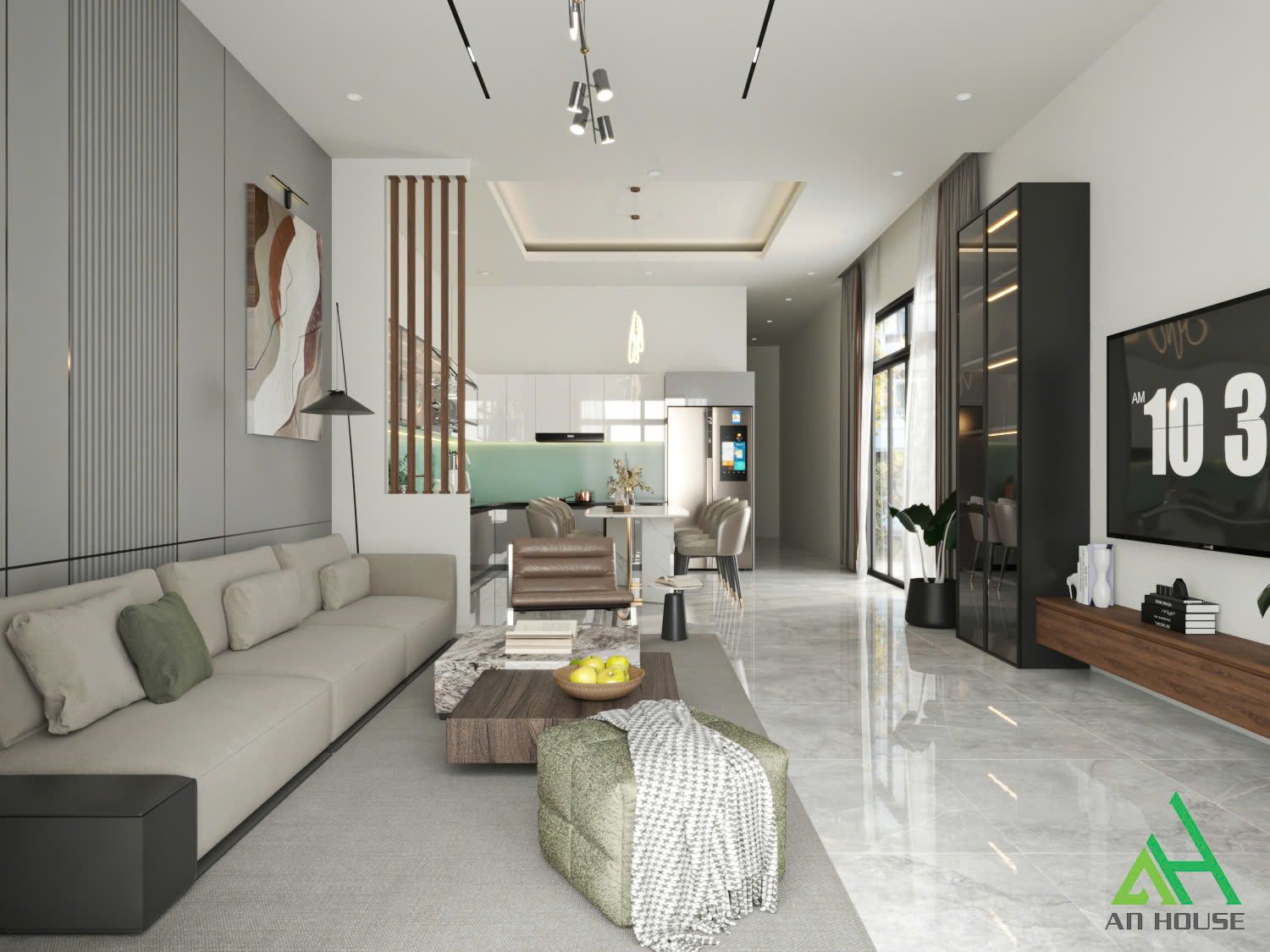 Hoàn thiện nội thất nhà hiện đại 