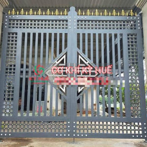 Cổng sắt 2 cánh 
