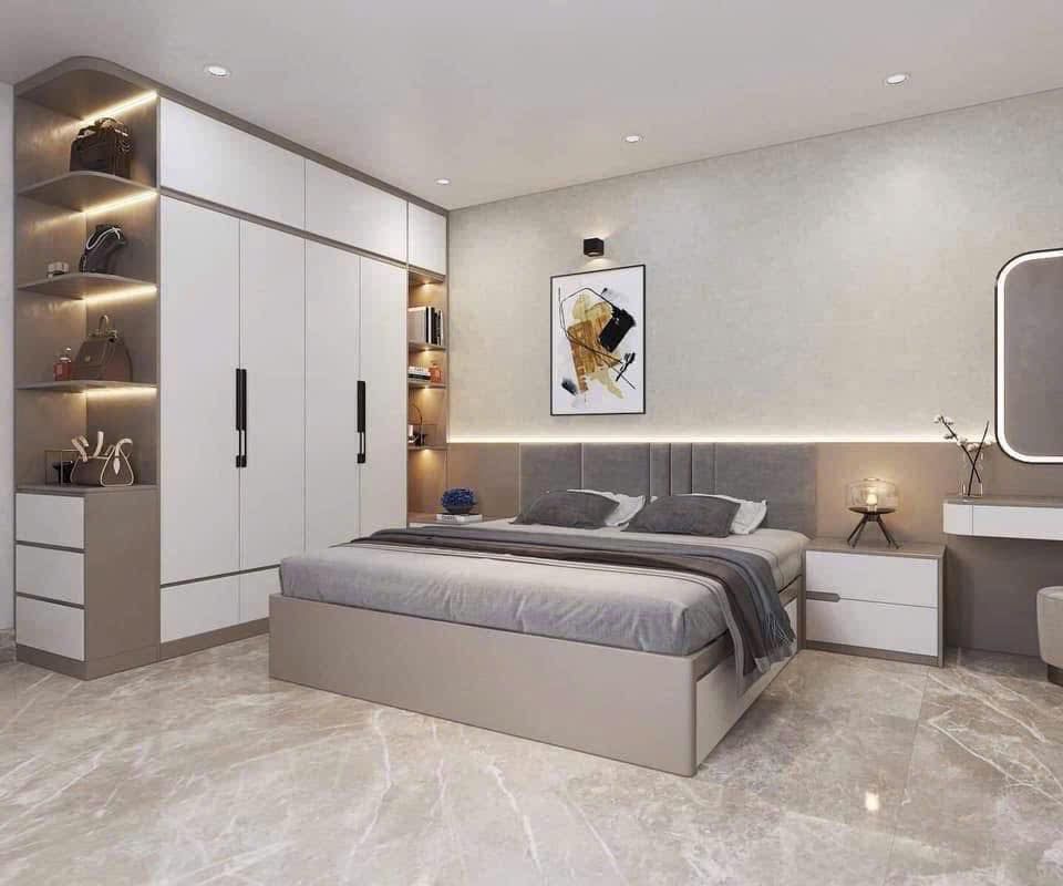 Hoàn thiện nội thất cho phòng ngủ 