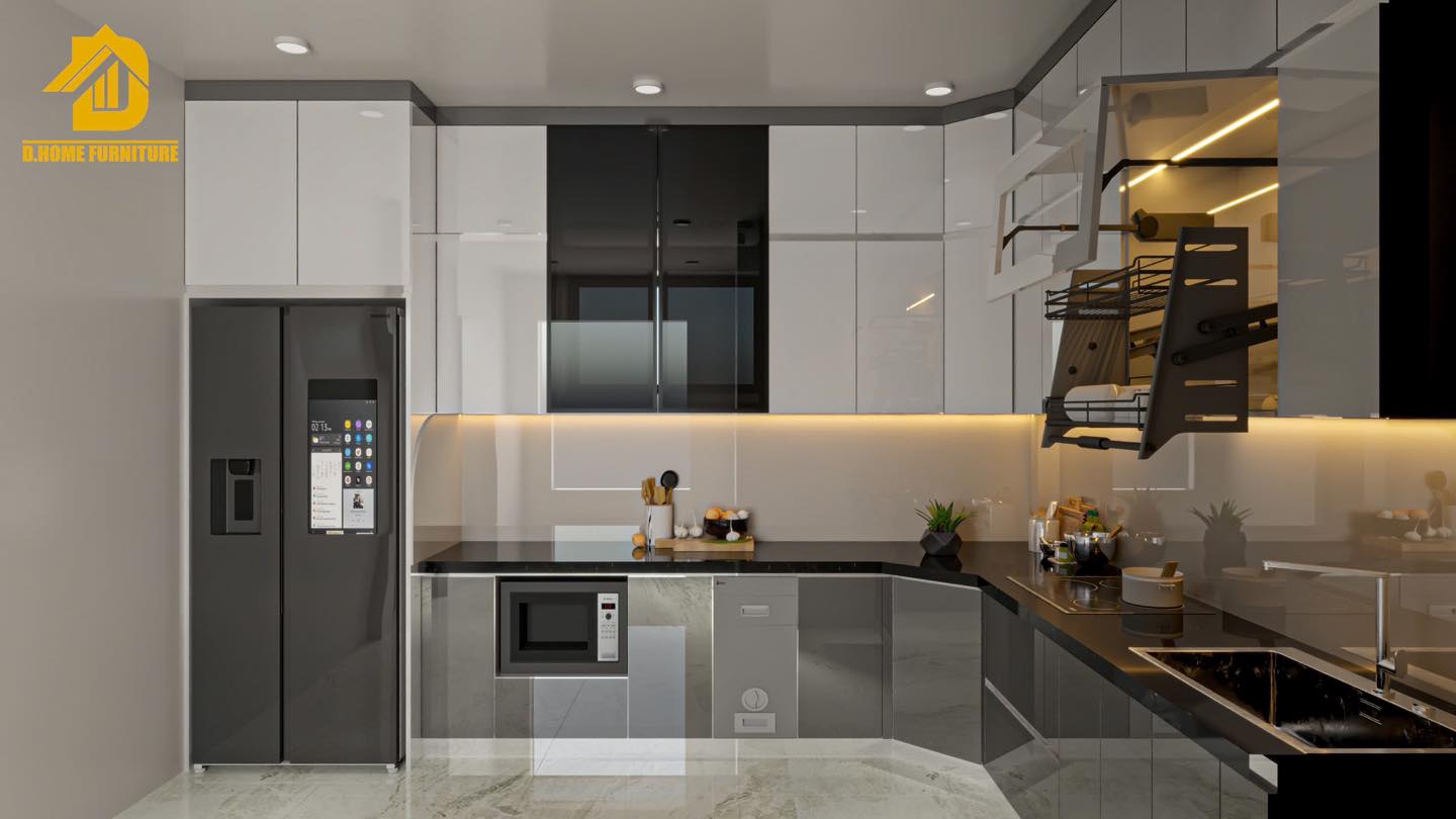 Thi công hoàn thiện nội thất cho căn bếp 