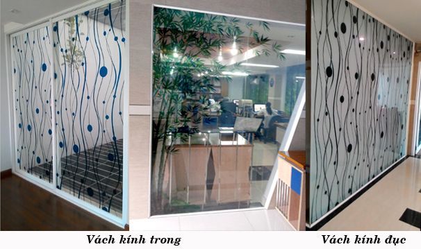 Kính trang trí 