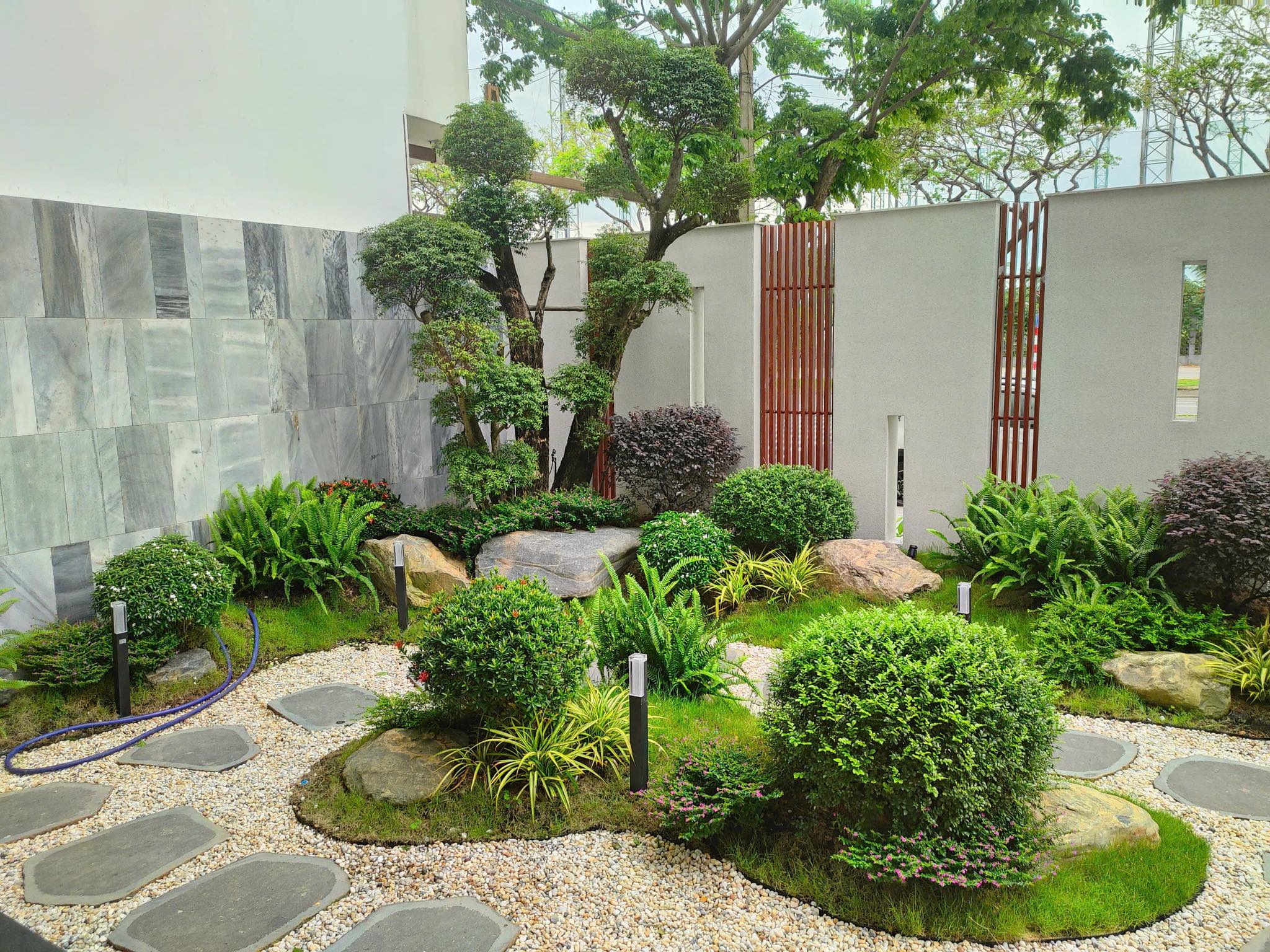 Thi công cảnh quan sân vườn