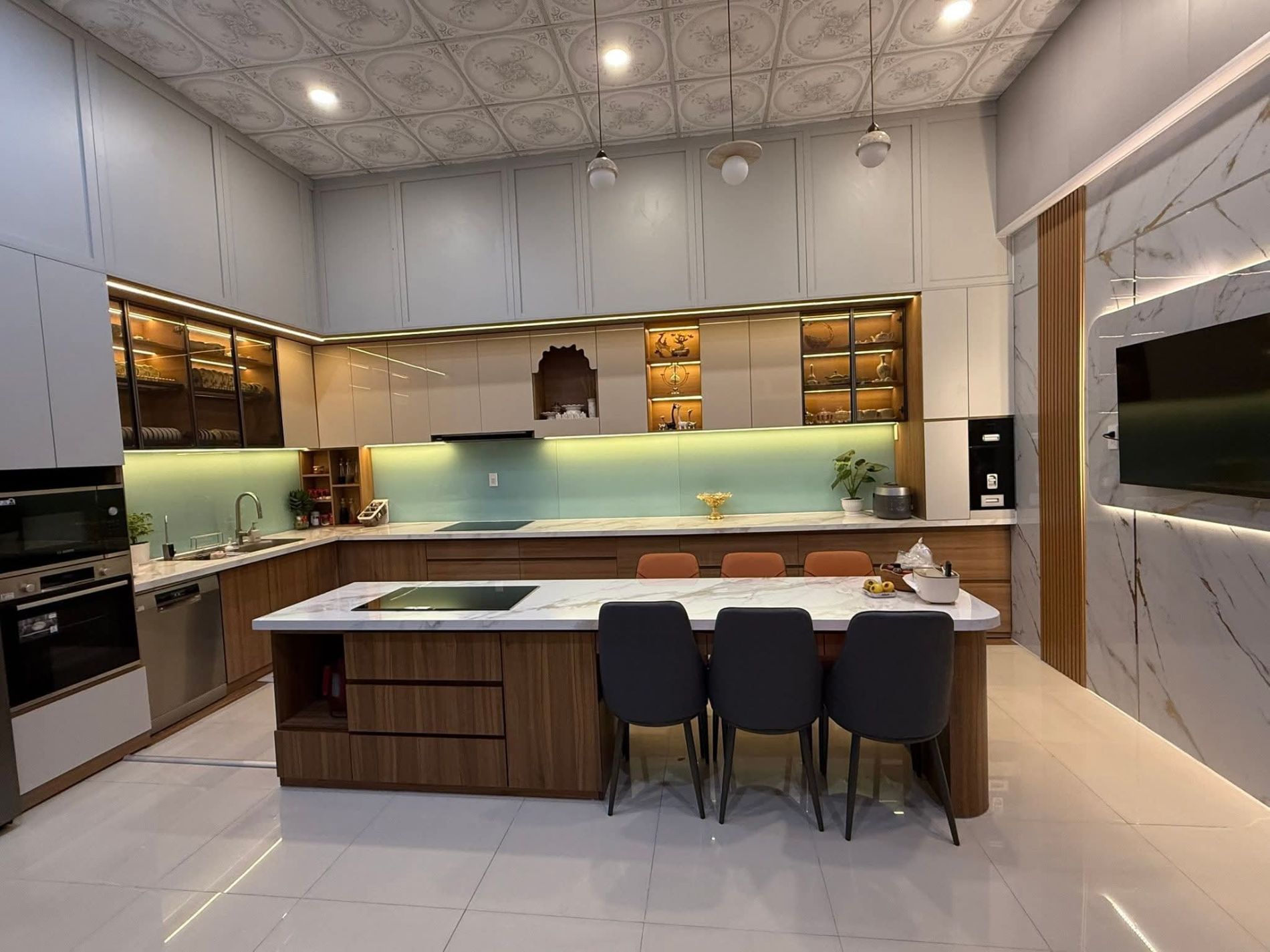Thi công nội thất căn bếp 