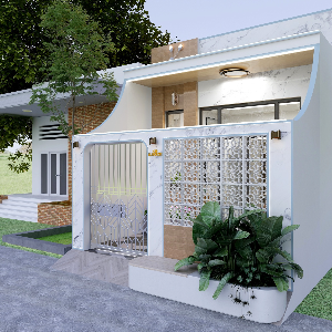 Mẫu nhà cấp 4 hiện đại
