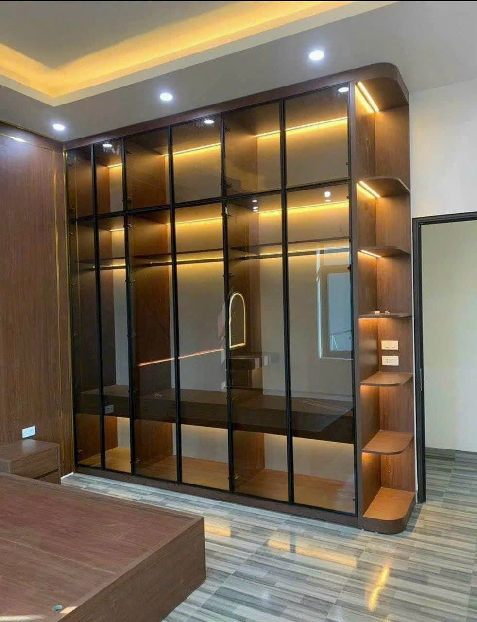 Tủ quần áo cánh kính