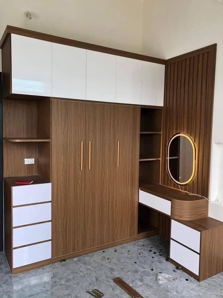Thi công tủ quần áo hiện đại