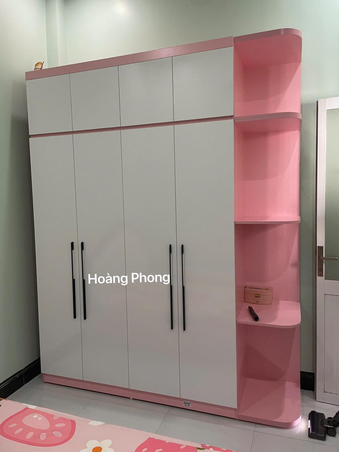 Tủ quần áo cho phòng bé gái