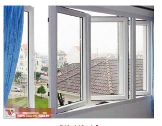 Cửa sổ mở quay nhôm Xingfa