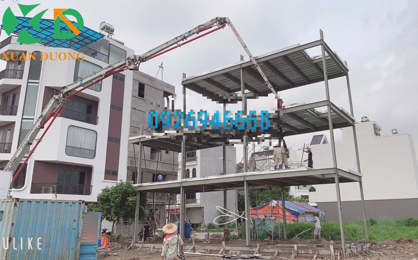 Xây dựng nhà tiền chế  