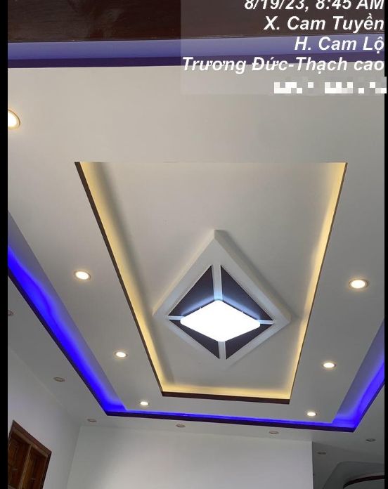 Hoàn thiện trần thạch cao hiện đại